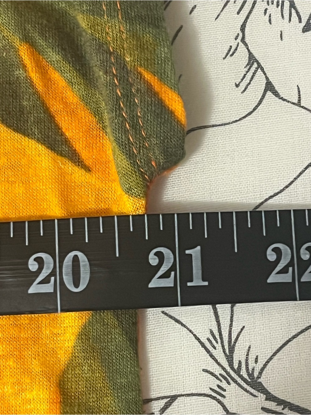 C&C California Orange Tropical Leaf Print Swim Cover-Up - Picture 5 of 7
